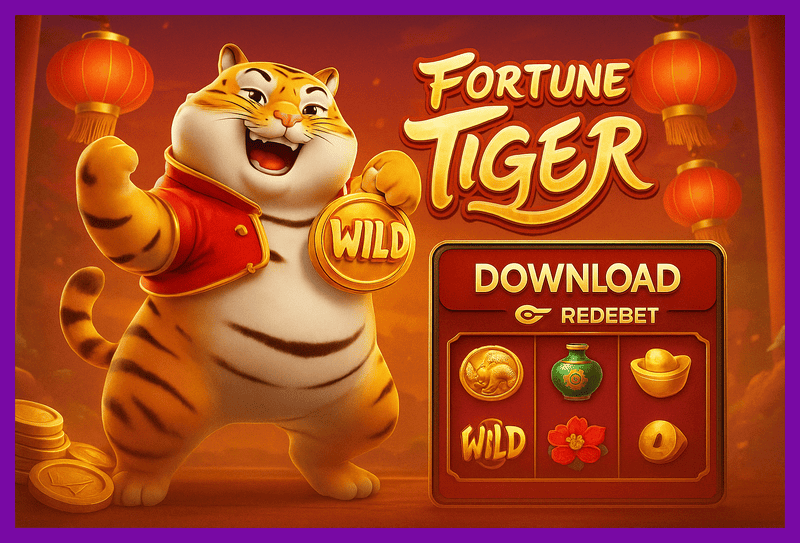 Fortune Tiger é um jogo imperdível no REDEBET Casino