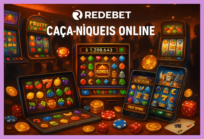 Jogos de Slot no Casino Online REDEBET