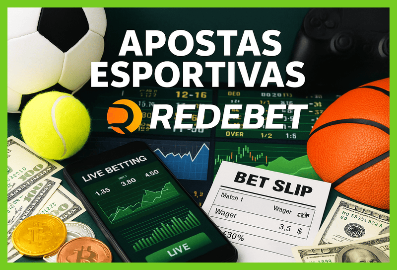 Apostas esportivas no cassino online REDEBET